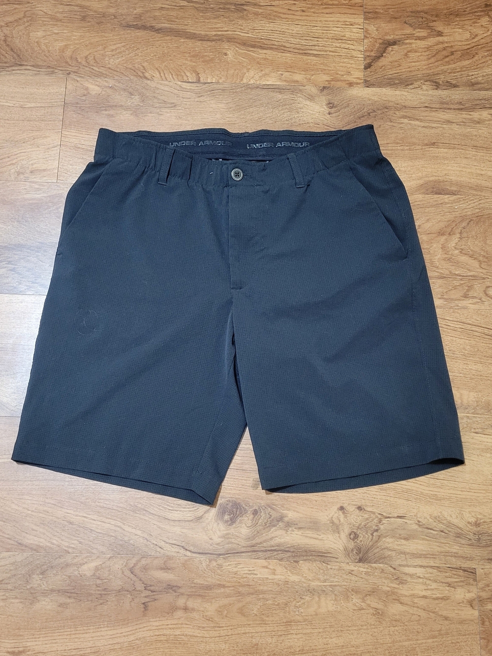Under Armour Black HeatGear Athletic Shorts